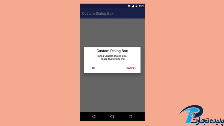 Create dialog on Android