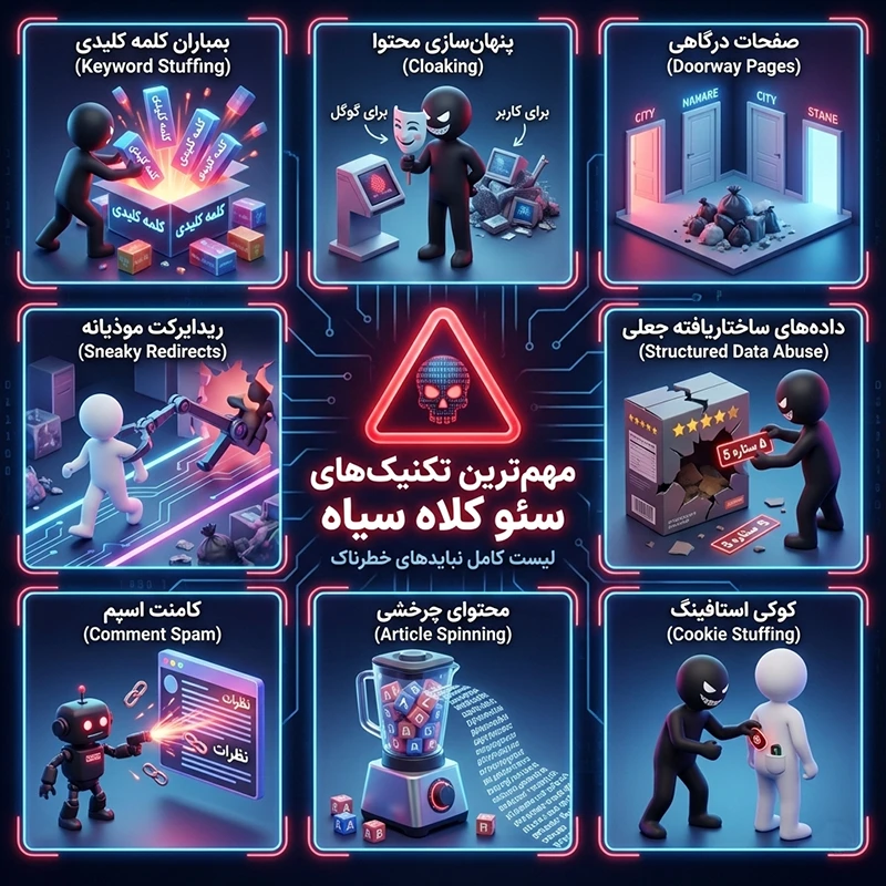 تکنیک‌های کلاه سیاه